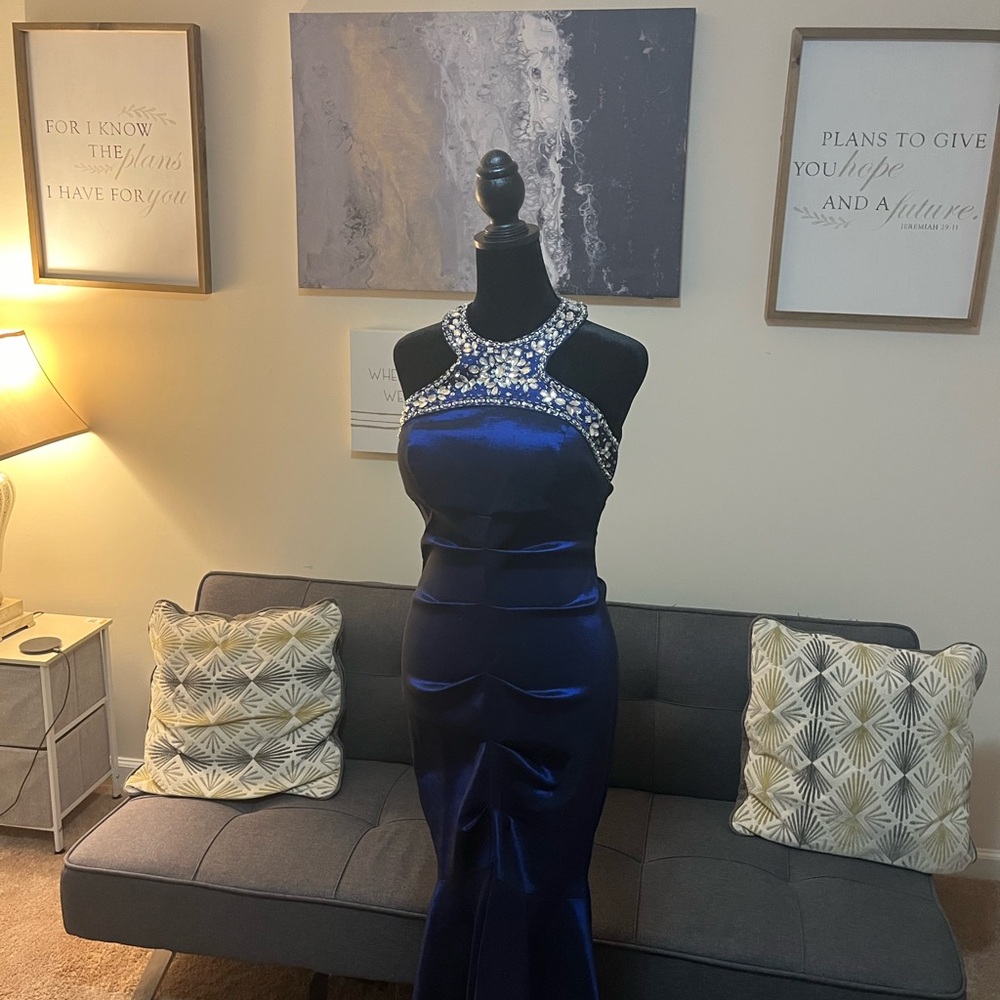 Royal Blue Formal Gown
